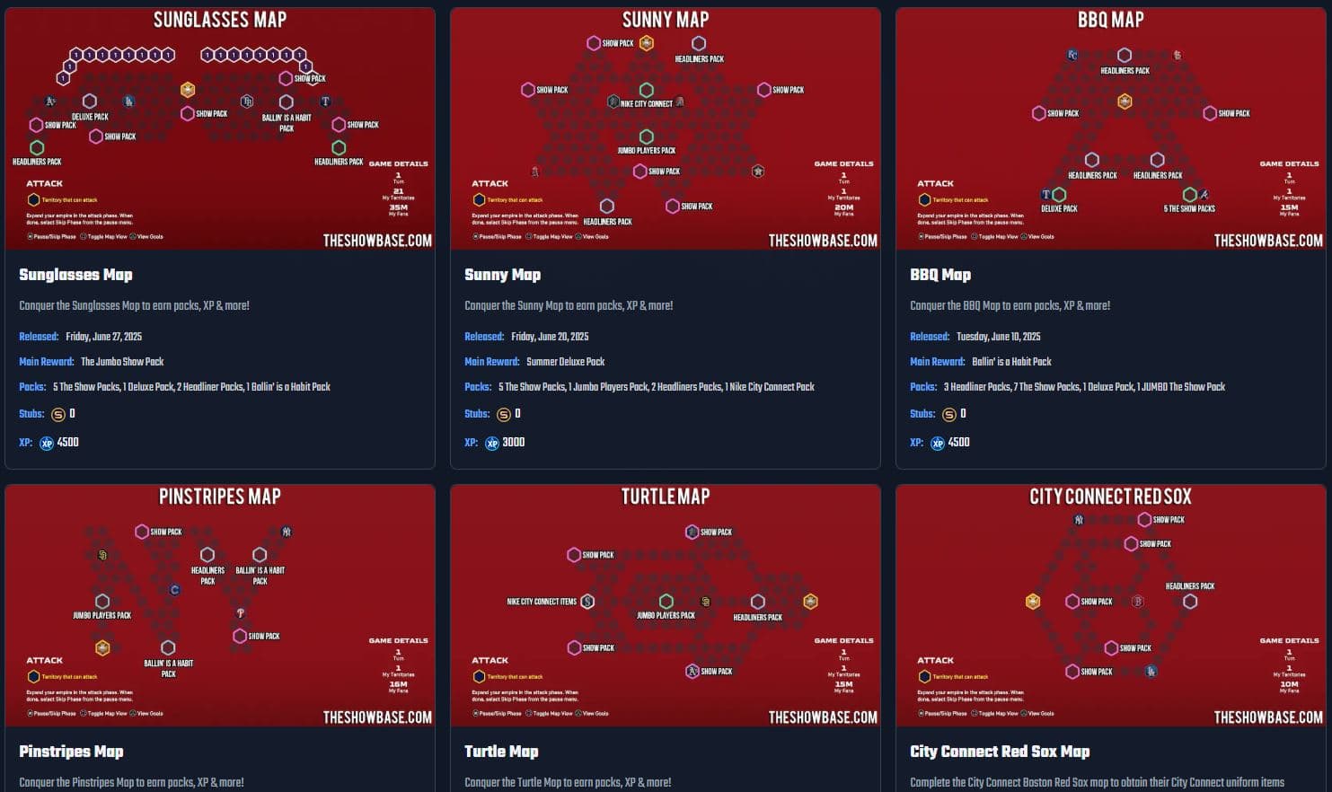 Conquest Maps preview
