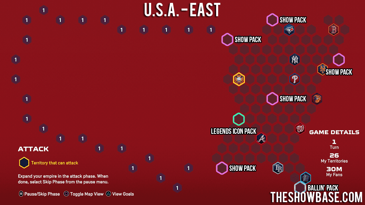 USA East Map