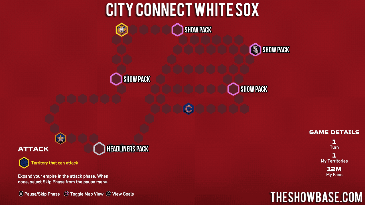 City Connect White Sox Map