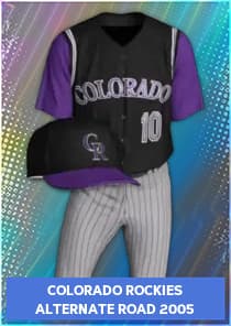 Colorado Rockies Alternate Road 2005