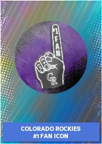 Colorado Rockies #1 Fan Icon