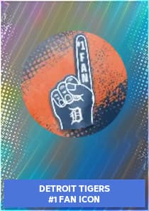 Detroit Tigers #1 Fan Icon