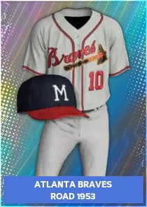 Atlanta Braves Road 1953
