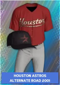 Houston Astros Alternate Road 2001