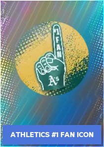 Athletics #1 Fan Icon