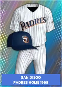 San Diego Padres Home 1998