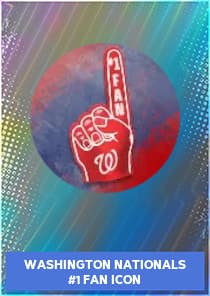 Washington Nationals #1 Fan Icon
