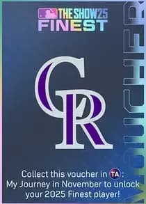 TA: My Journey Rockies 2025 Finest Voucher