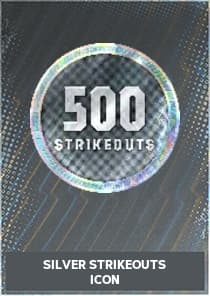 Silver Strikeouts Icon