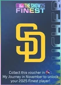 TA: My Journey Padres 2025 Finest Voucher