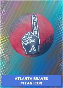 Atlanta Braves #1 Fan Icon
