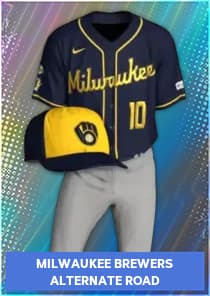 Milwaukee Brewers Alternate Road