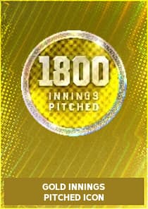 Gold Innings Pitched Icon