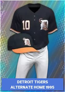 Detroit Tigers Alternate Home 1995
