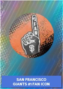 San Francisco Giants #1 Fan Icon