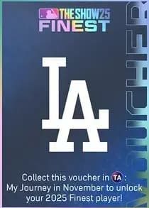 TA: My Journey Dodgers 2025 Finest Voucher