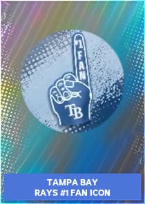 Tampa Bay Rays #1 Fan Icon