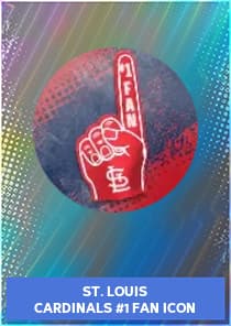 St. Louis Cardinals #1 Fan Icon