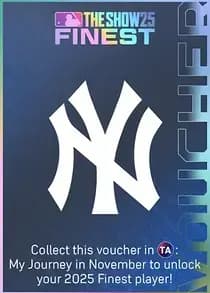 TA: My Journey Yankees 2025 Finest Voucher