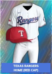 Texas Rangers Home (Red Cap)