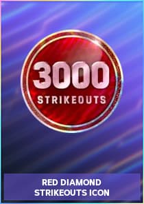 Red Diamond Strikeouts Icon