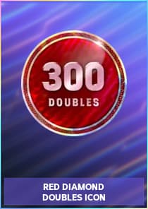 Red Diamond Doubles Icon