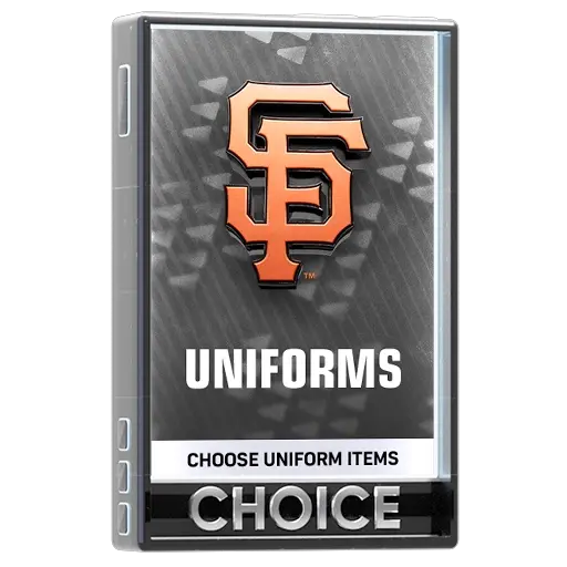 2x San Fransisco Giants Uniform Choice Pack