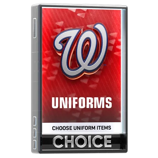 2x Washington Nationals Uniform Choice Pack