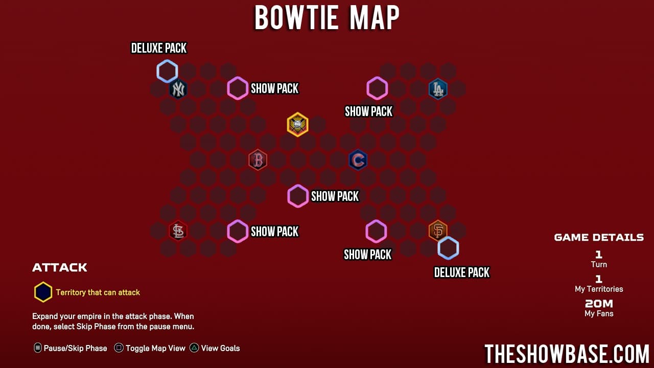 Bowtie Map