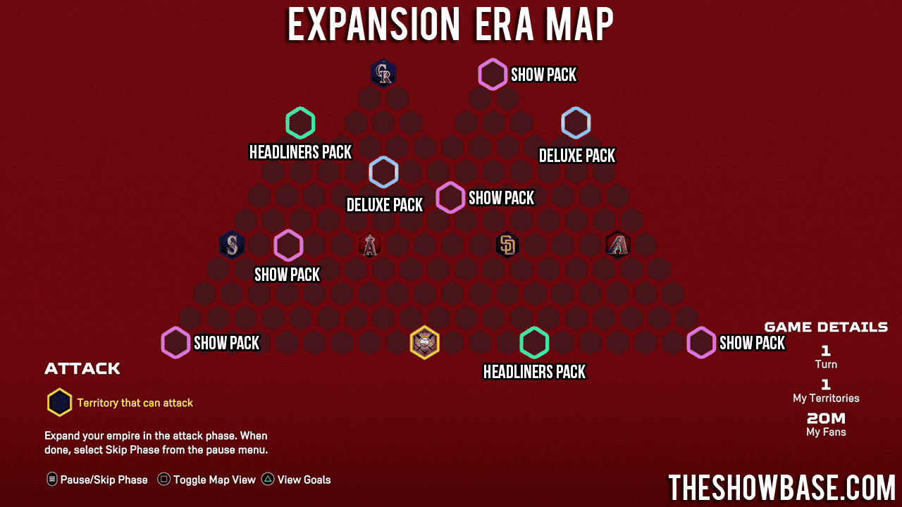 Expansion Era Map
