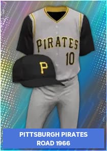 Pittsburgh Pirates Road 1966