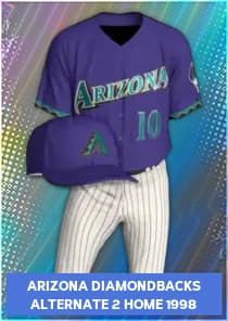 Arizona Diamondbacks Alternate 2 Home 1998