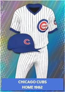 Chicago Cubs Home 1982