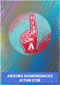 Arizona Diamondbacks #1 Fan Icon