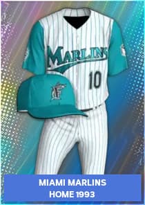 Miami Marlins Home 1993