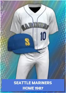Seattle Mariners Home 1987