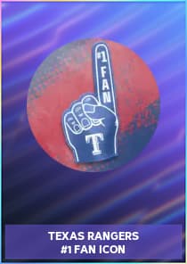Texas Rangers #1 Fan Icon
