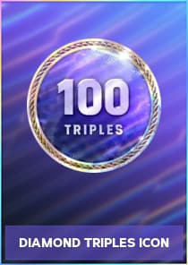 Diamond Triples Icon