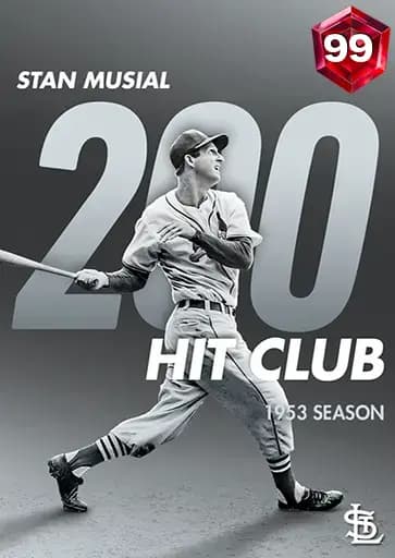 Stan Musial Milestone card
