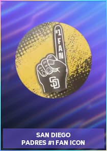 San Diego Padres #1 Fan Icon