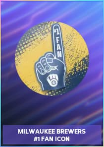 Milwaukee Brewers #1 Fan Icon