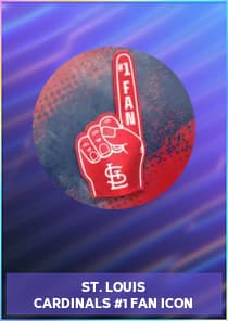 St. Louis Cardinals #1 Fan Icon