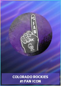 Colorado Rockies #1 Fan Icon
