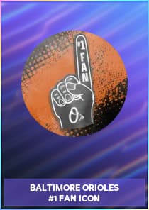 Baltimore Orioles #1 Fan Icon