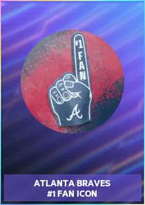 Atlanta Braves #1 Fan Icon