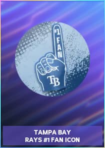 Tampa Bay Rays #1 Fan Icon
