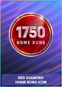 Red Diamond Home Runs Icon