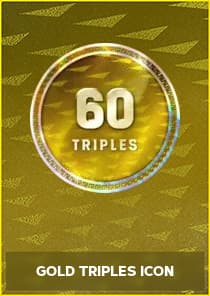 Gold Triples Icon