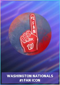 Washington Nationals #1 Fan Icon