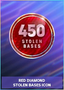 Red Diamond Stolen Bases Icon